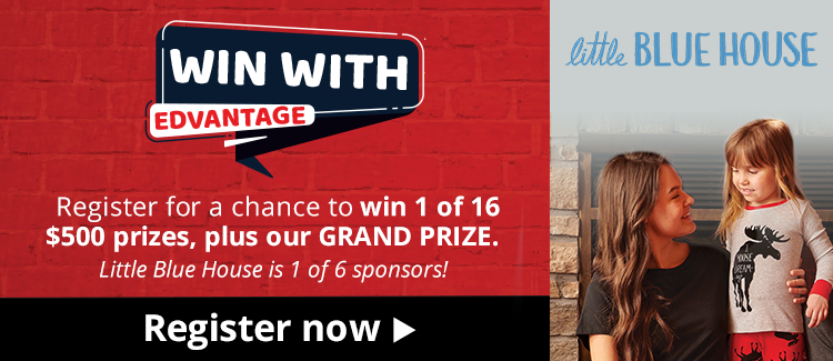 Win with Edvantage - Little Blue House